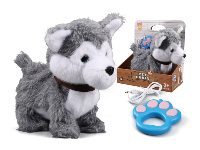Electric Plush Dog Toy