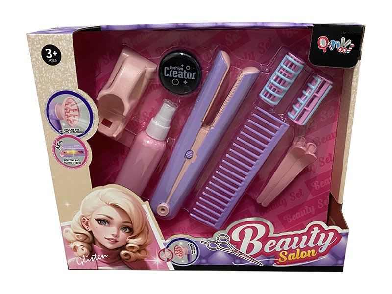 Beauty Salon Hair Straightener Set(9PCS)