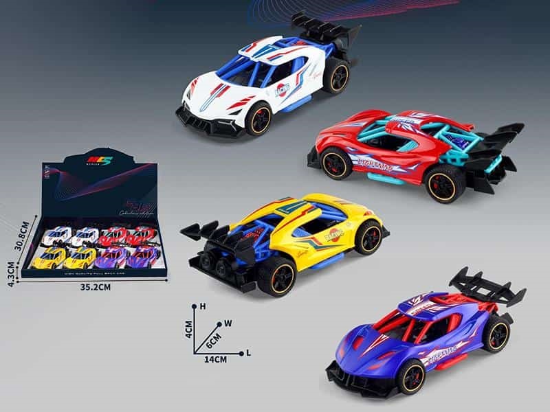 1:32 Alloy Sports Cars 8pcs