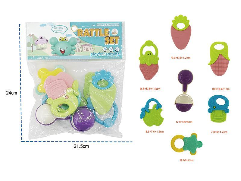 Baby Bells 7pcs (5 Teether)