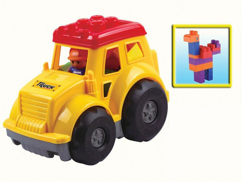 12pcs Building Blocks Jeep Truck