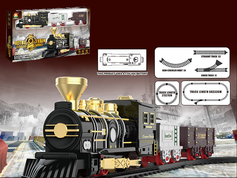 Classic Electric Rail Train