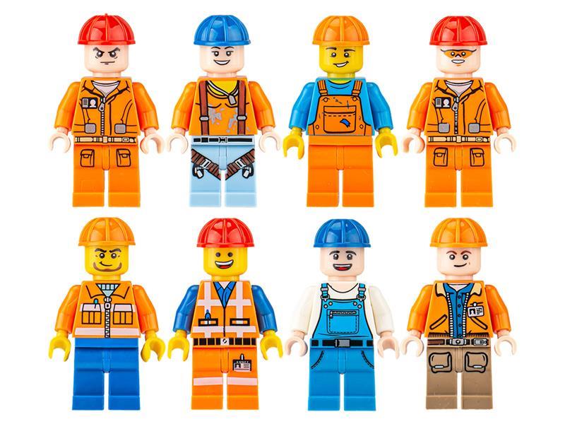 8PCS M-Series Engineer Toy