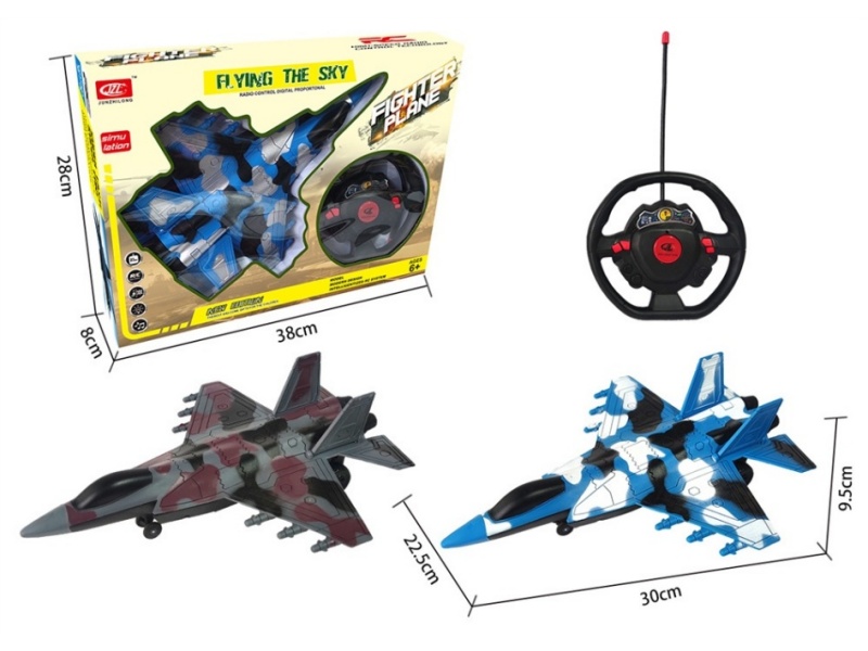 4-Channel  Remote Control Warplane With Light And  Music