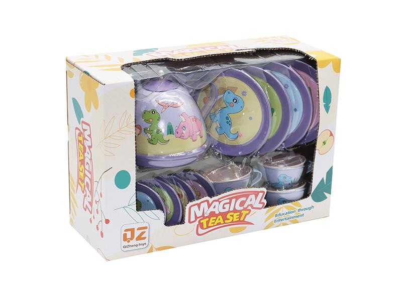 Tinplate Tea Set - Dinosaur