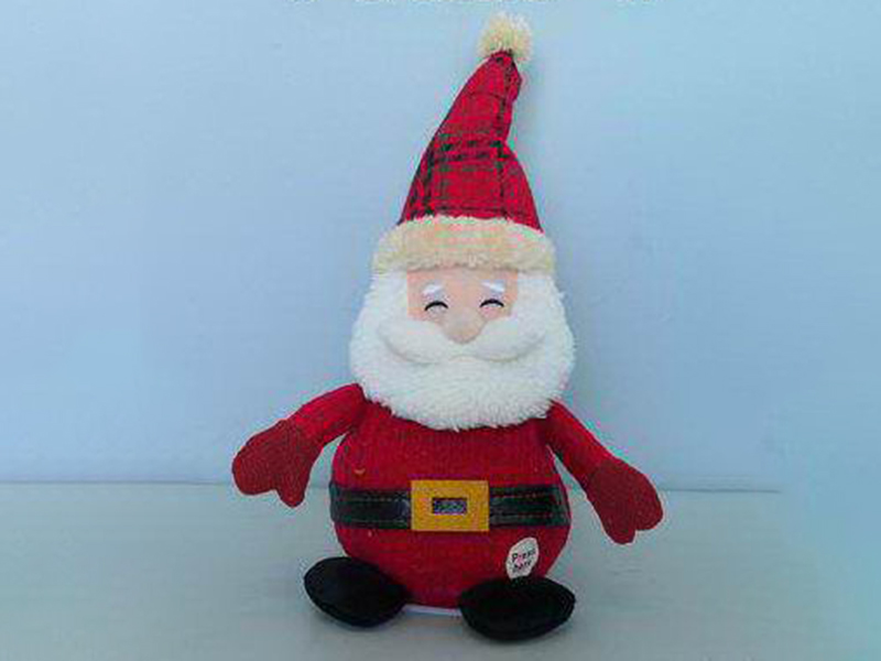 Singing And Shaking Head Santa