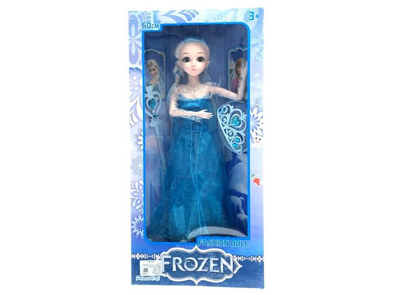 22 Inch Solid Body, 11 Joints, 4D Eyes, Snow And Ice Princess