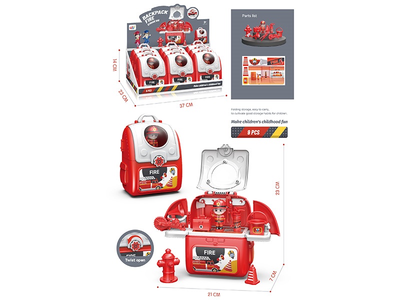 Rescue Fire Storage Station