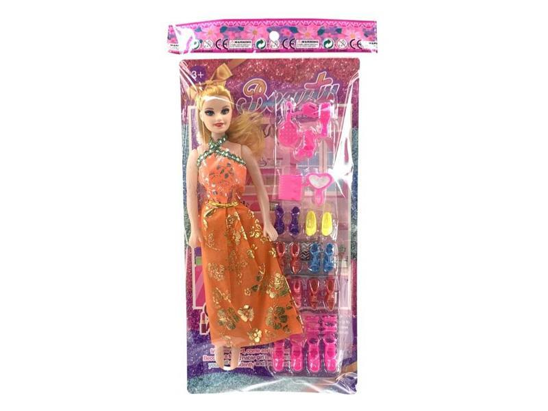 11.5 Inch Hollow Length Skirt Doll With Shoe Accessories