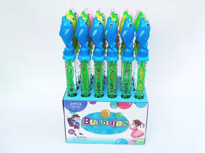 38cm Dolphin Bubble Sticks 24pcs