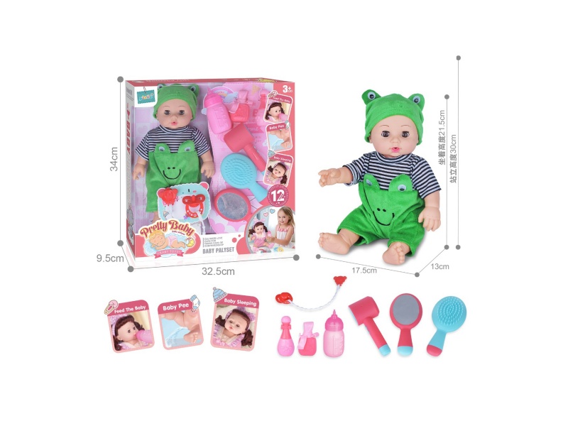 14-Inch Hollow Doll With 12-Tone Ic