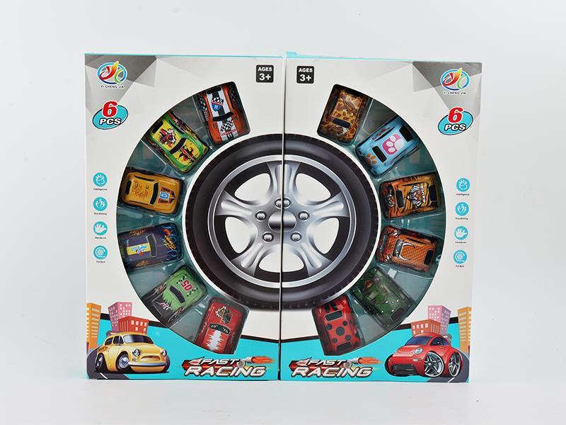 Light Alloy Pull Back Car