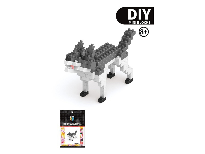 Wolf Building Blocks Animal Series 119PCS