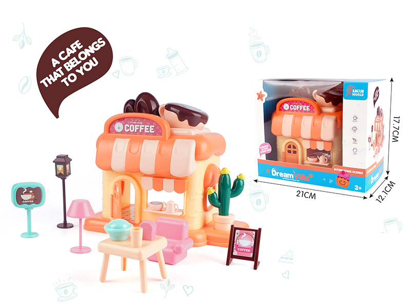 Coffee Shop Pretend Play Toy