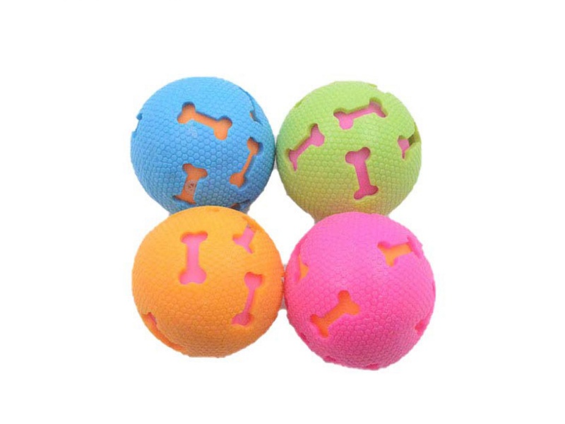 Sound-Making Hollowed-Out Bone Ball Pet Toy
