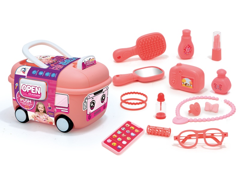 Play House Portable Storage Cart 2-In-1 Accessory Set