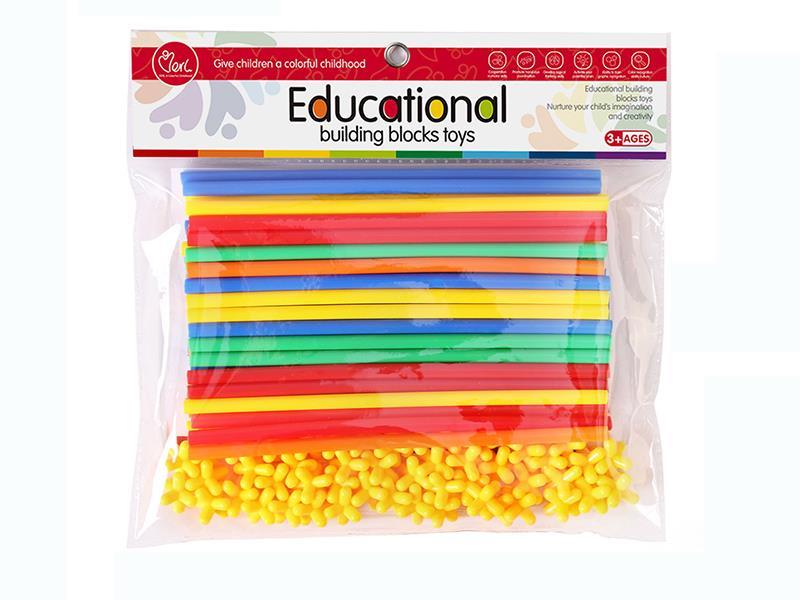 DIY Straw Building Blocks 100pcs