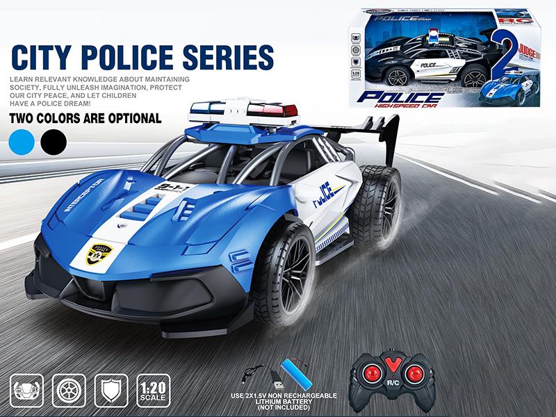 27Mhz 4-Channel Remote Control Police Car
