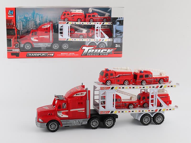 Friction Double Decker Platform Trailer