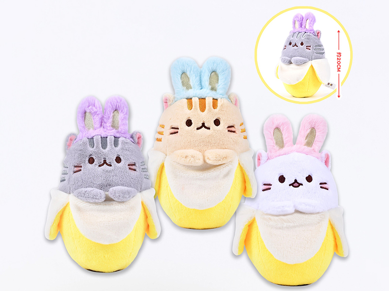 8" Rabbit Bananya Plush Toy