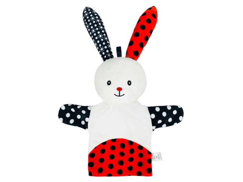 Rabbit Baby Soothing Plush Hand Figurine