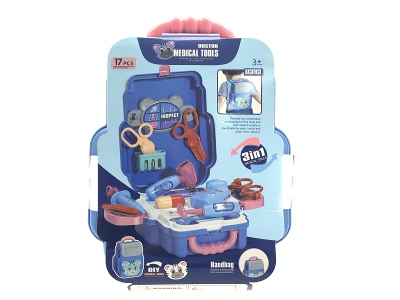 Household Play Toys Three-In-One Cartoon Medical Bag