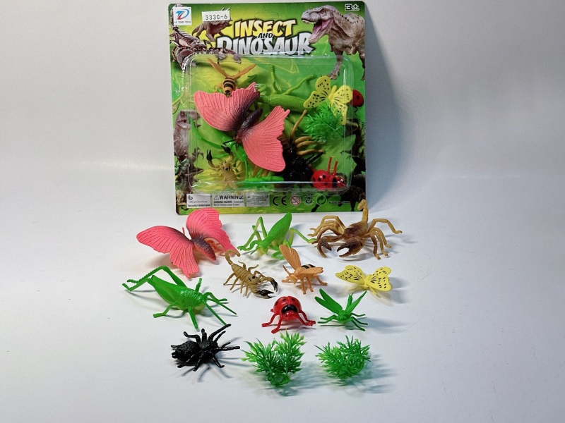 Pvc Simulation Insect 12Pcs