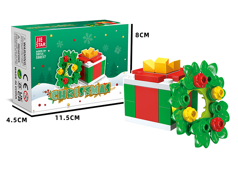 Christmas Small Building Blocks 38pcs