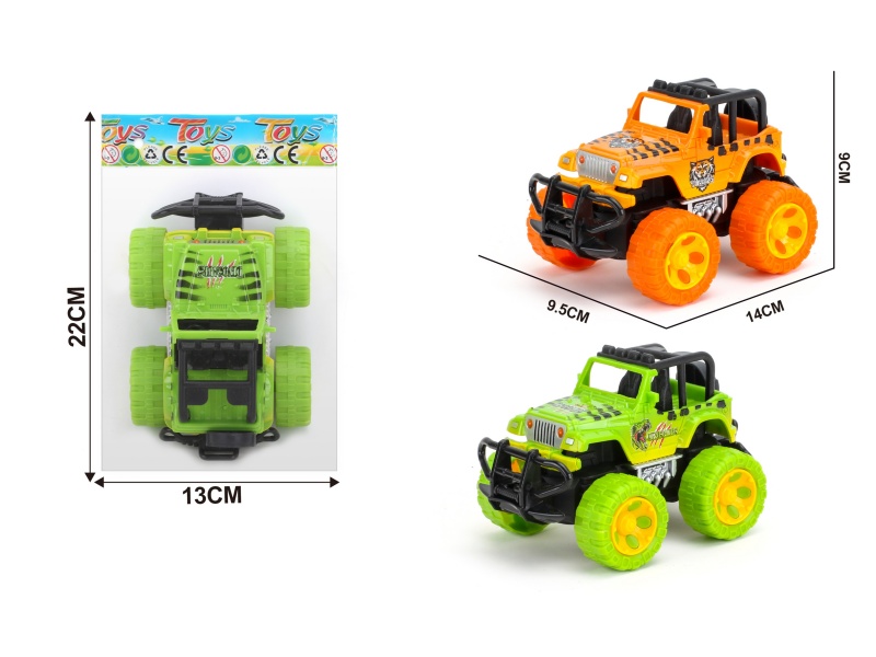 Inertial Jeep Pad Printing Off-Road Vehicle 1:43