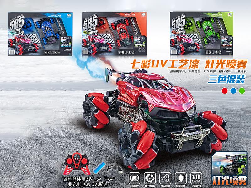 Remote Control Stunt Stunt Spray Car