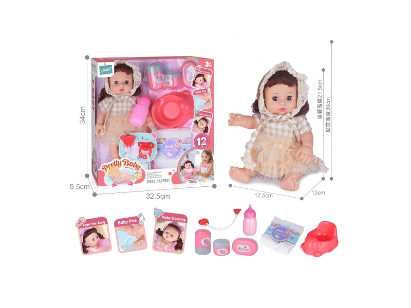 14-Inch Hollow Doll With 12-Tone Ic