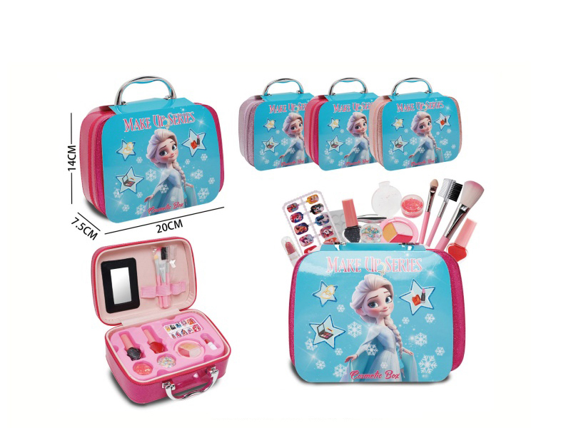 Ice And Snow Princess Hand-Held Makeup Bag Comes In Three Mixed Colors