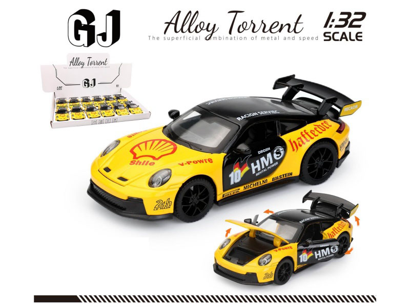 1:32 Porsche 911 (Shell) (12 Pieces)