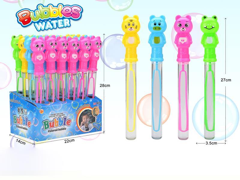 27.5cm Animals Bubble Sticks 24pcs