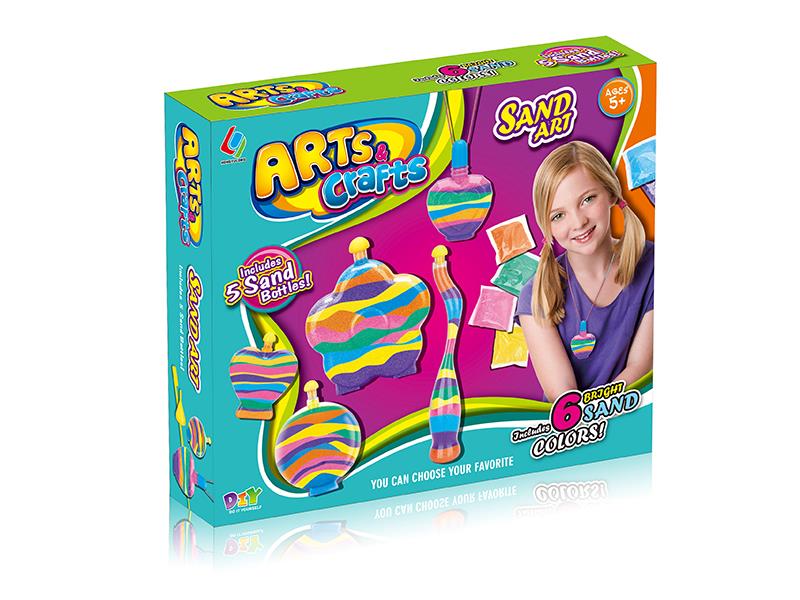 Creative Kids DIY Sand Art(5 Sand Bottles)