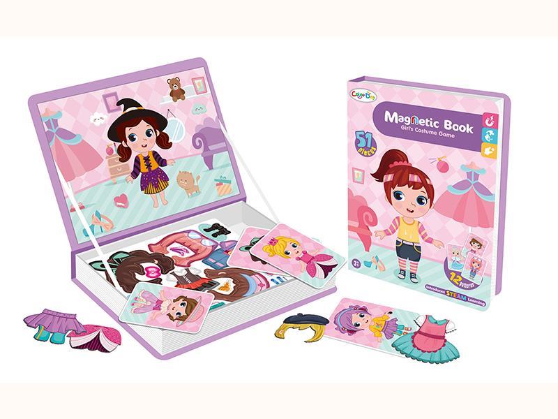 Magnetic Book-Gir's Changing Clothes