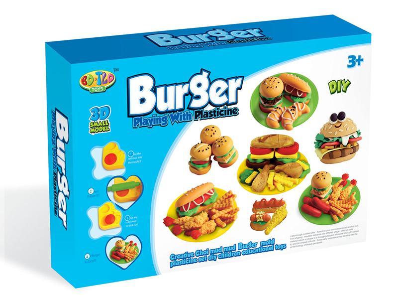 3D Play Dough  Mcdonald's  Set