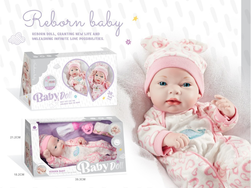 16-Inch Bionic Chubby Doll House Play Set C Style