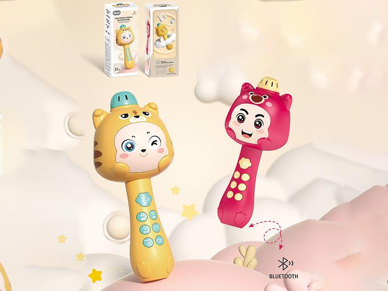 The microphone Transforms Into A Music, Lighting And Bluetooth Power Amplifier