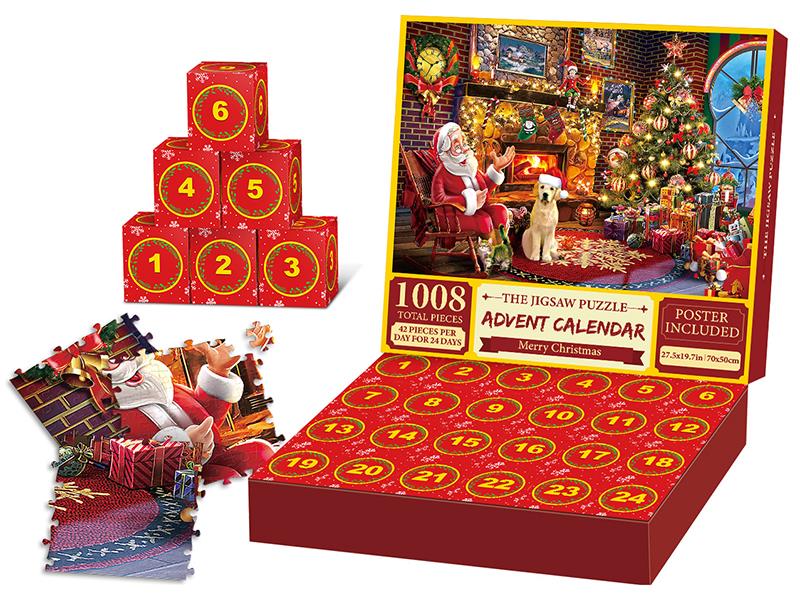Christmas Advent Calendar Jigsaw Puzzle
