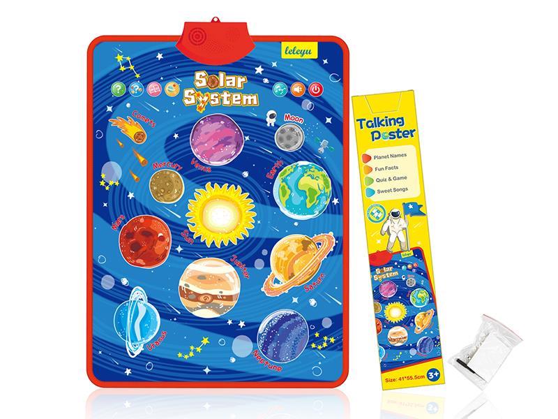 Solar System  Wall Chart With  Sound