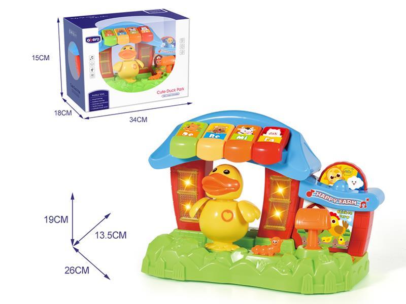 Cute Duck Park With Music,Sound,Lights