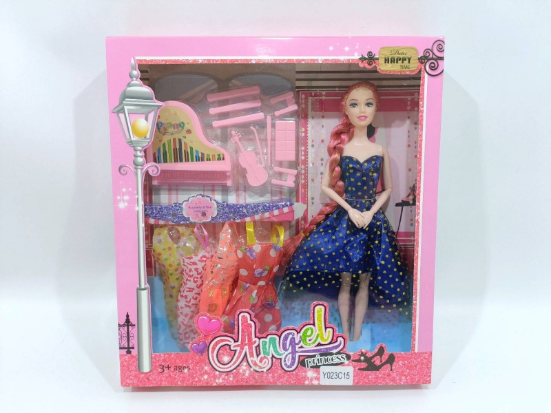 11 "Solid Body 9 Joints Doll