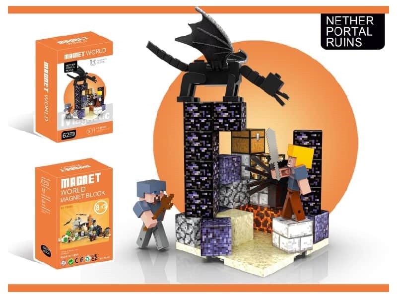 Magnetic Building Blocks-Ruins of Hell's Gate