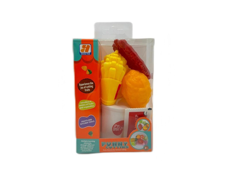 Play House Western Food Play House Set (5Pcs)