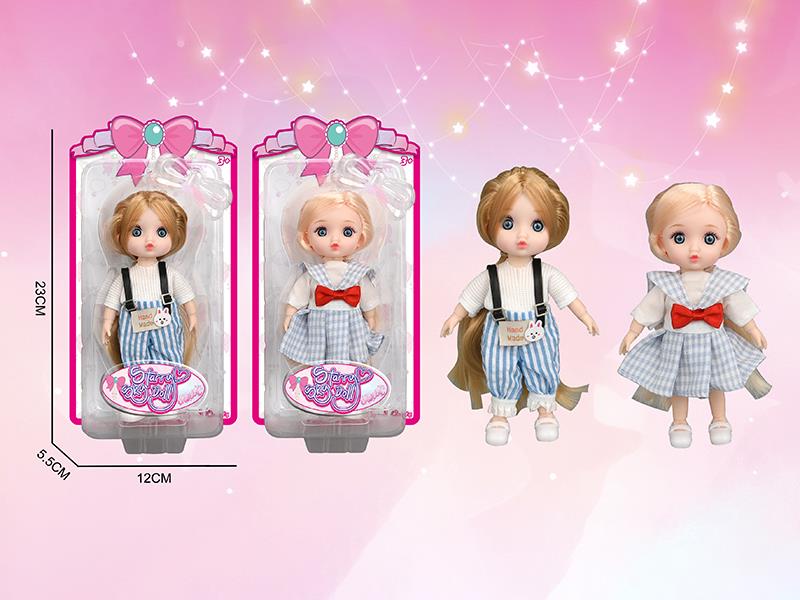 6 Inch 12-Joints Fashion Doll