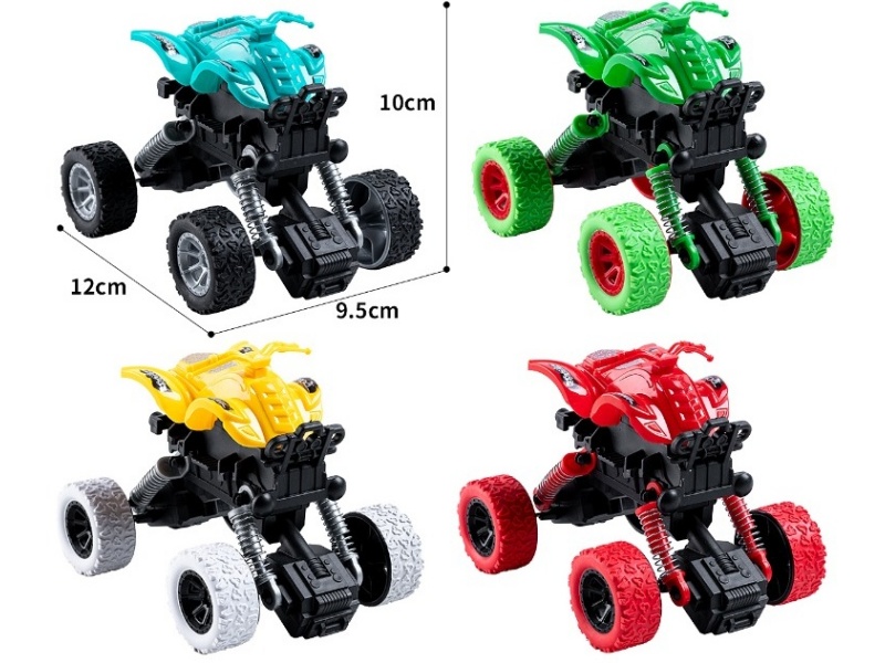 Double-Force Rotating Beach Buggy In Solid Color (8-Piece Set)