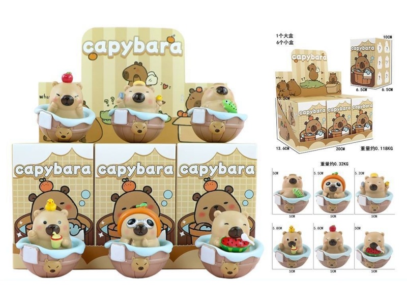 Six Types Of Untoppleable Kabibara Dolls