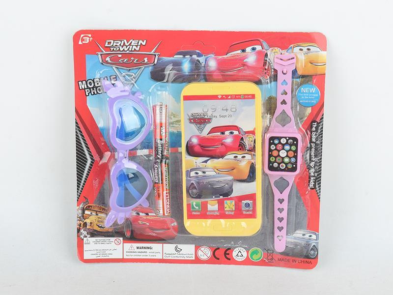 Cars Mobile Phone + Watch + Glasses + Batteries