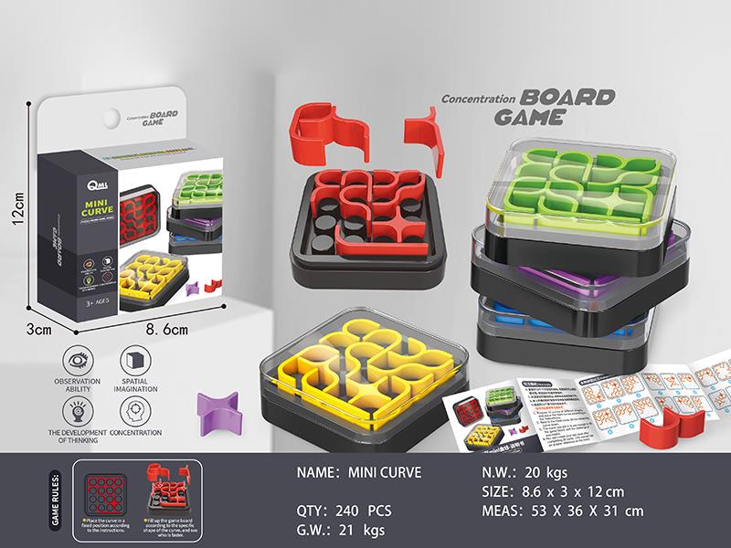 Mini Curve Board Game